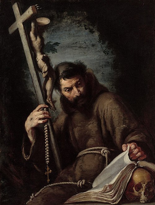 Saint Francis, 1612, Bernardo Strozzi
