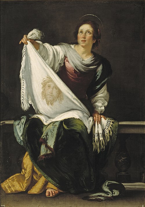 Saint Veronica, 1620, Bernardo Strozzi