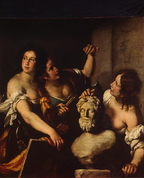 Allegory of the Arts, 1640, Bernardo Strozzi