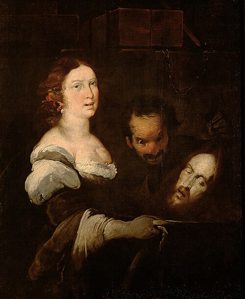 Salome with the head of St John the Baptist, 1635, Bernardo Strozzi