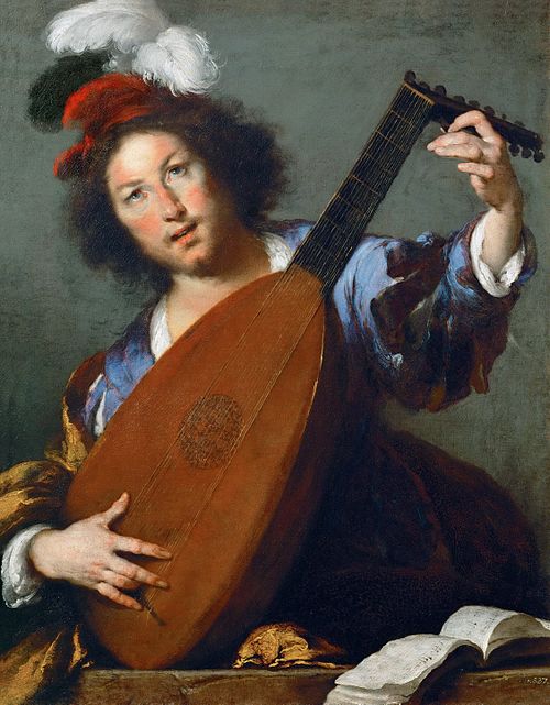 Lute Player, 1630, Bernardo Strozzi