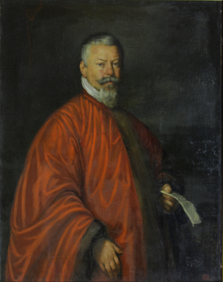 Portrait of Nikola Kuchi, 1637, Bernardo Strozzi