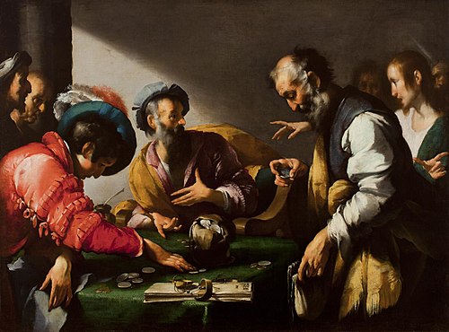 The Calling of Saint Matthew, 1620, Bernardo Strozzi