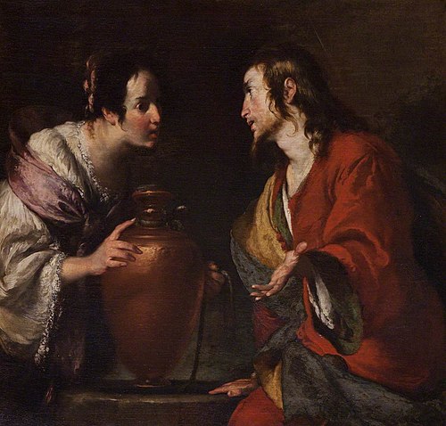 Christ and the Woman of Samaria, 1637, Bernardo Strozzi