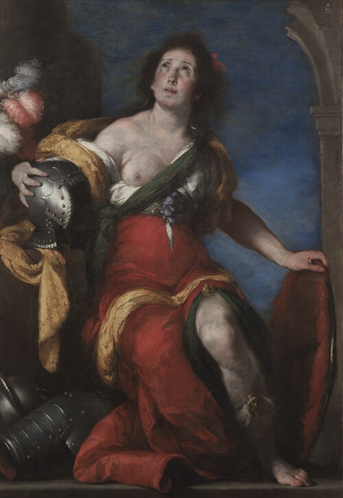Allegorical Figure, 1636, Bernardo Strozzi