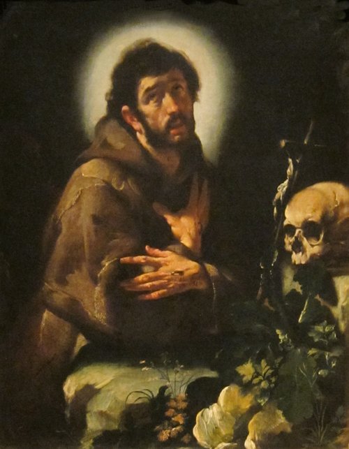 St. Francis in Ecstasy, 1616, Bernardo Strozzi