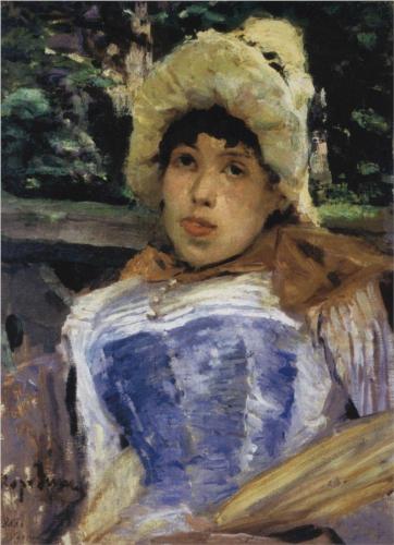 Chorus girl, 1883, Constantin Korovine