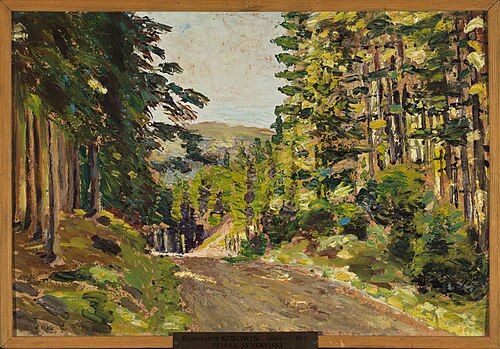 Paysage sibérien., 1901, Constantin Korovine