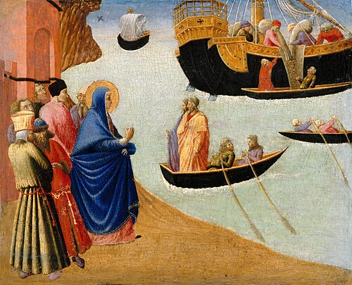 Ein Wunder des Heiligen Augustinus, 1440, Pietro di Giovanni d'Ambrogio