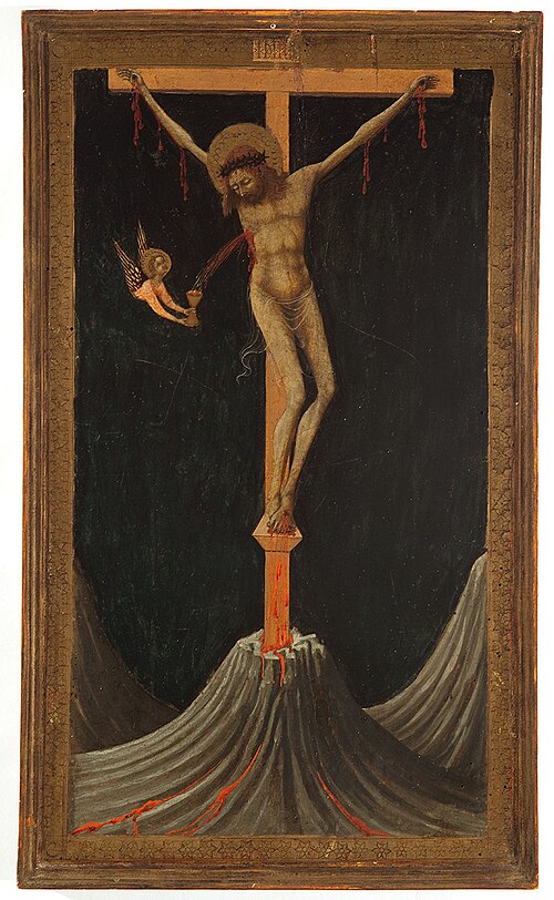 Christ Crucified, 1444, Pietro di Giovanni d'Ambrogio