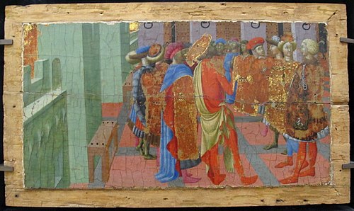 The Sermon of St. Bartholomew, 1435, Pietro di Giovanni d'Ambrogio