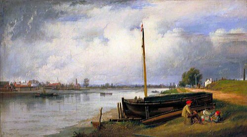 The Thames from Millbank, 1836, Richard Redgrave