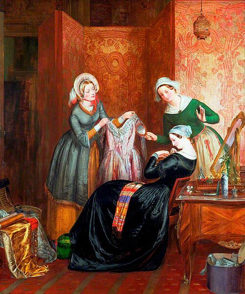 Throwing off Her Weeds, 1846, Richard Redgrave