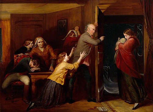 The Outcast, 1851, Richard Redgrave