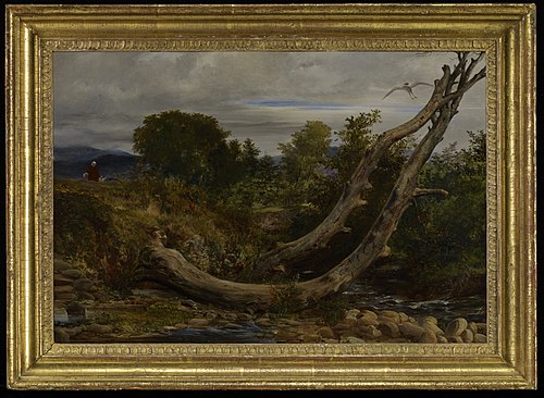 The Heron Disturbed, 1850, Richard Redgrave