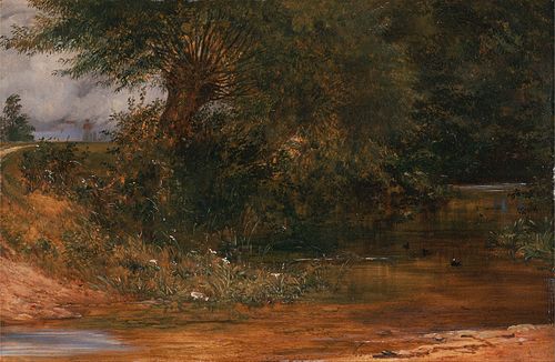 The Moorhen's Haunt, 1846, Richard Redgrave