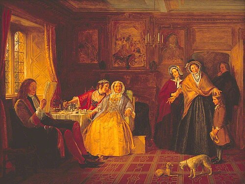 Country Cousins, 1847, Richard Redgrave