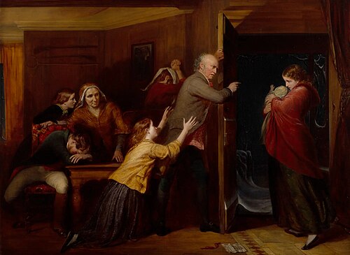 The Outcast, 1851, Richard Redgrave