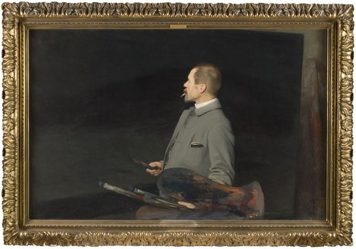 Edvard Rosenberg, the Artist, 1901, Emil Österman