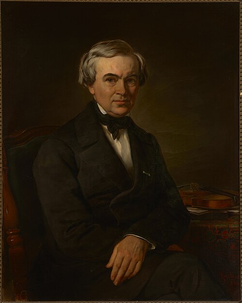 Portrait of Karol Lipiński, 1856, Alojzy Rejchan