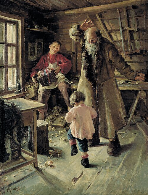 A Merry Moment, 1897, Antonina Rjevskaïa