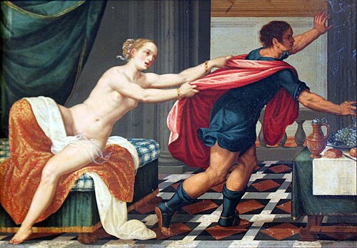 Joseph and Potiphar's Wife, 1625, Johann König