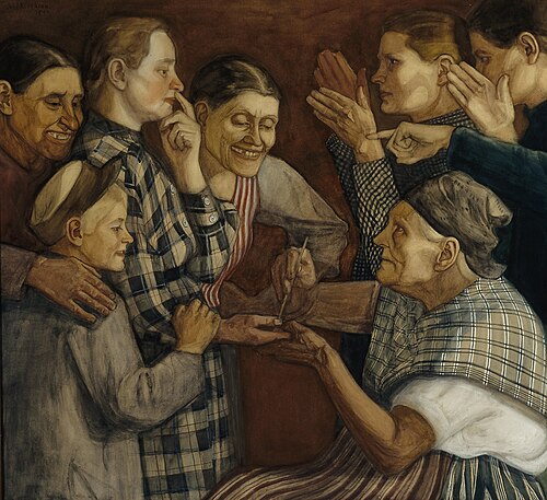 The Fortune-Teller, 1899, Juho Rissanen