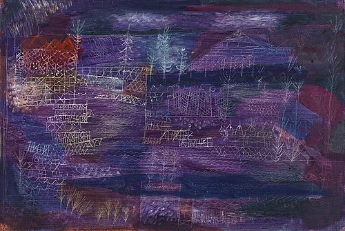 Flussbaulandschaft, 1924, Paul Klee