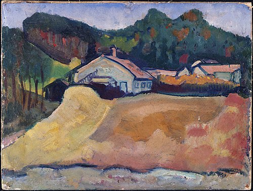 Paysage, 1905, Paul Klee