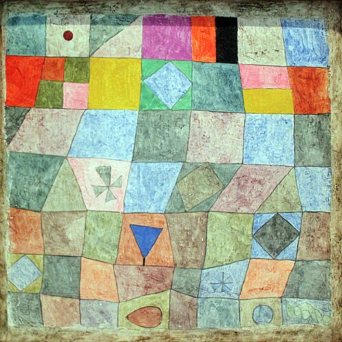 Un jeu amical, 1933, Paul Klee