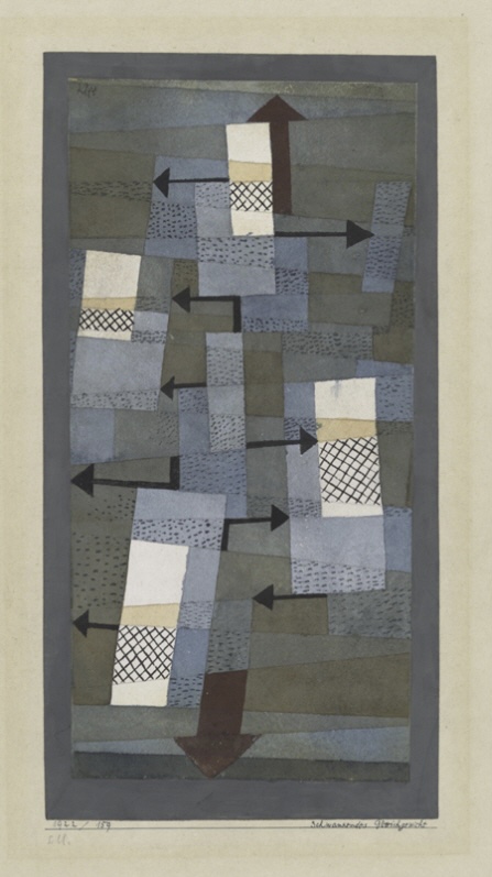 Équilibre chancelant, 1922, Paul Klee