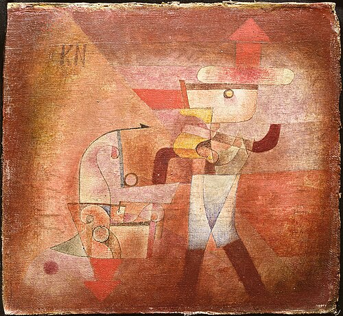 KN le forgeron, 1922, Paul Klee