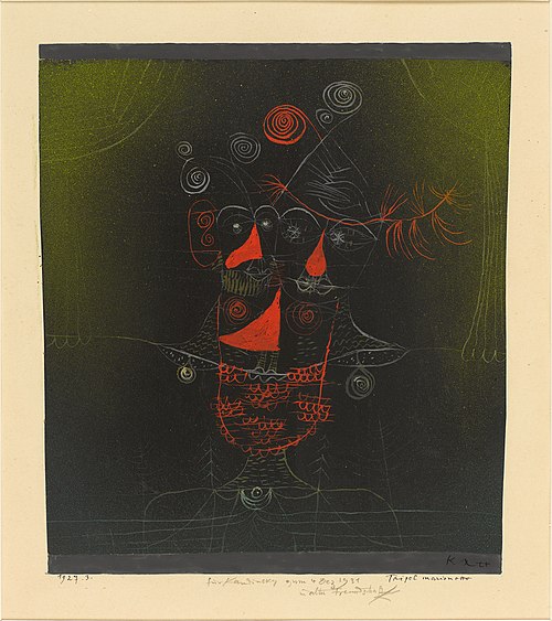 Marionnette triple, 1927, Paul Klee