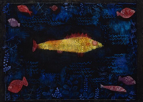 The Goldfish, 1925, Paul Klee
