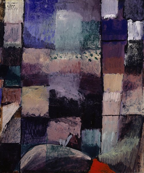 Sur un motif de Hammamet, 1914, Paul Klee