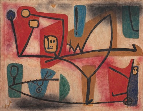 Übermut Exubérance, 1939, Paul Klee