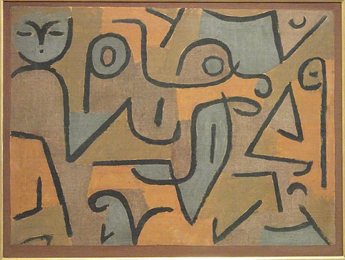 Young Moe, 1938, Paul Klee