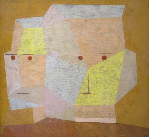 Two Heads, 1932, Paul Klee