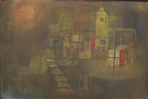 Small Village in the Autumn Sun, 1925, Paul Klee