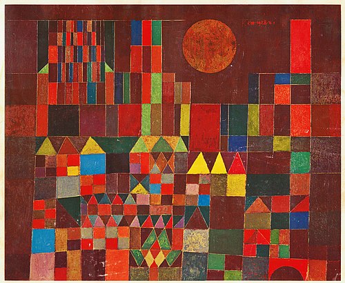 Castle and Sun, 1929, Paul Klee