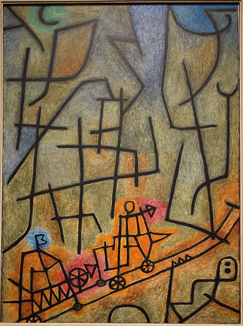 Conquest of the Mountain, 1939, Paul Klee