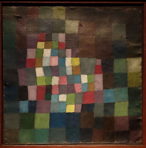 Abstraction with Reference to a Flowering Tree, 1925, Paul Klee