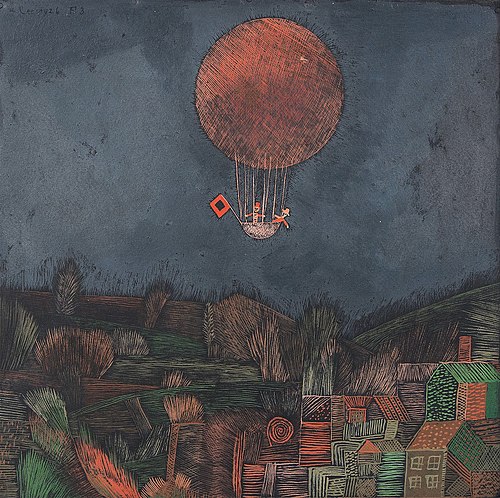 Der Luftballon, 1926, Paul Klee