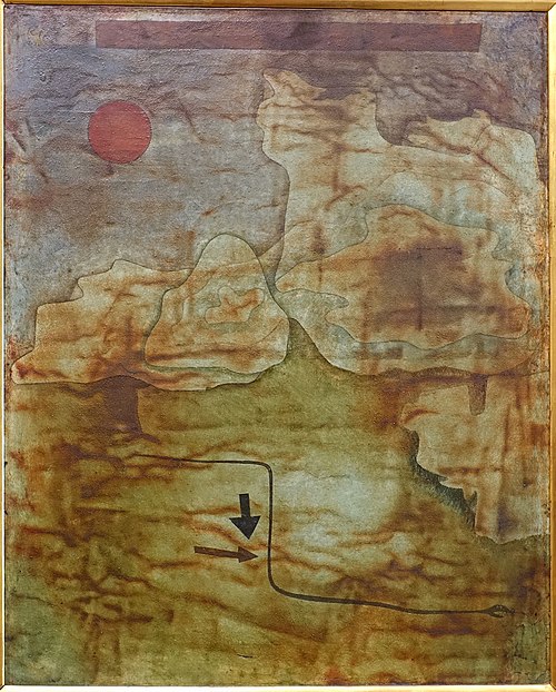 Dried Up Cataract, 1930, Paul Klee