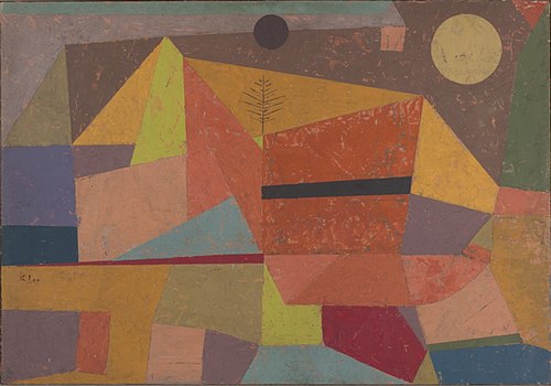 Joyful Mountain Landscape, 1929, Paul Klee