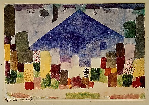 Der Niesen, 1915, Paul Klee