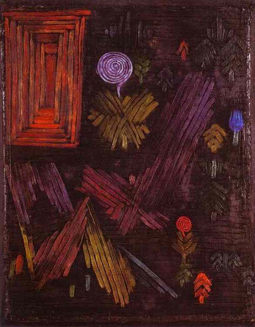 Porte dans le jardin, 1926, Paul Klee