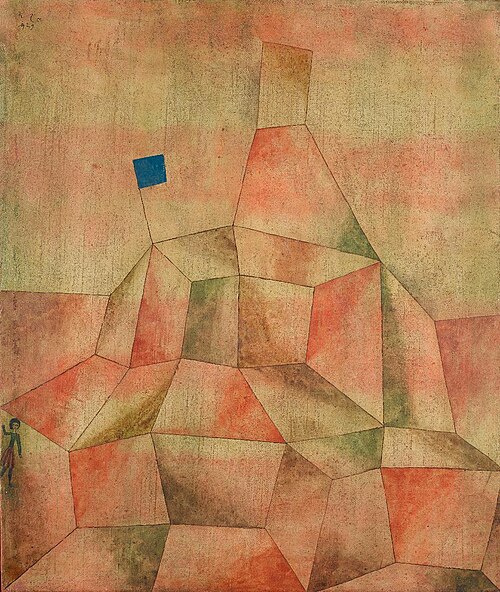 Burghügel, 1929, Paul Klee
