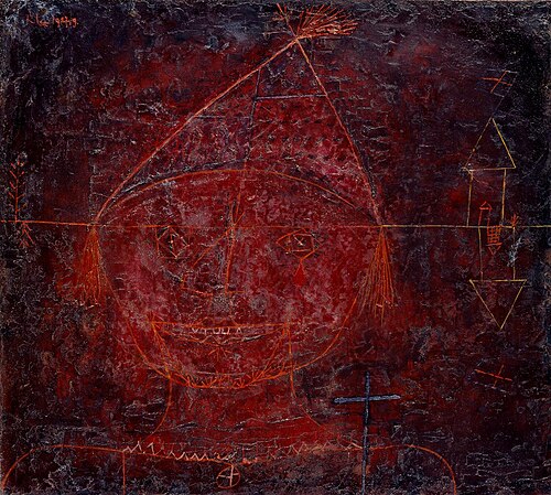 Narr der Tiefe, 1927, Paul Klee