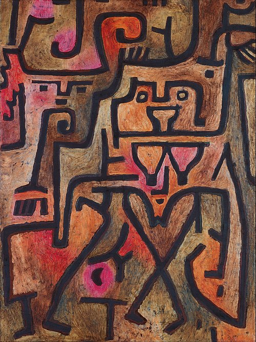 Wald-Hexen, 1938, Paul Klee